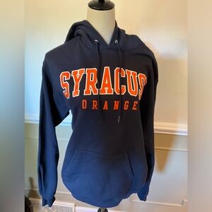 Syracuse University Hoodie Sweatshirt- Size M